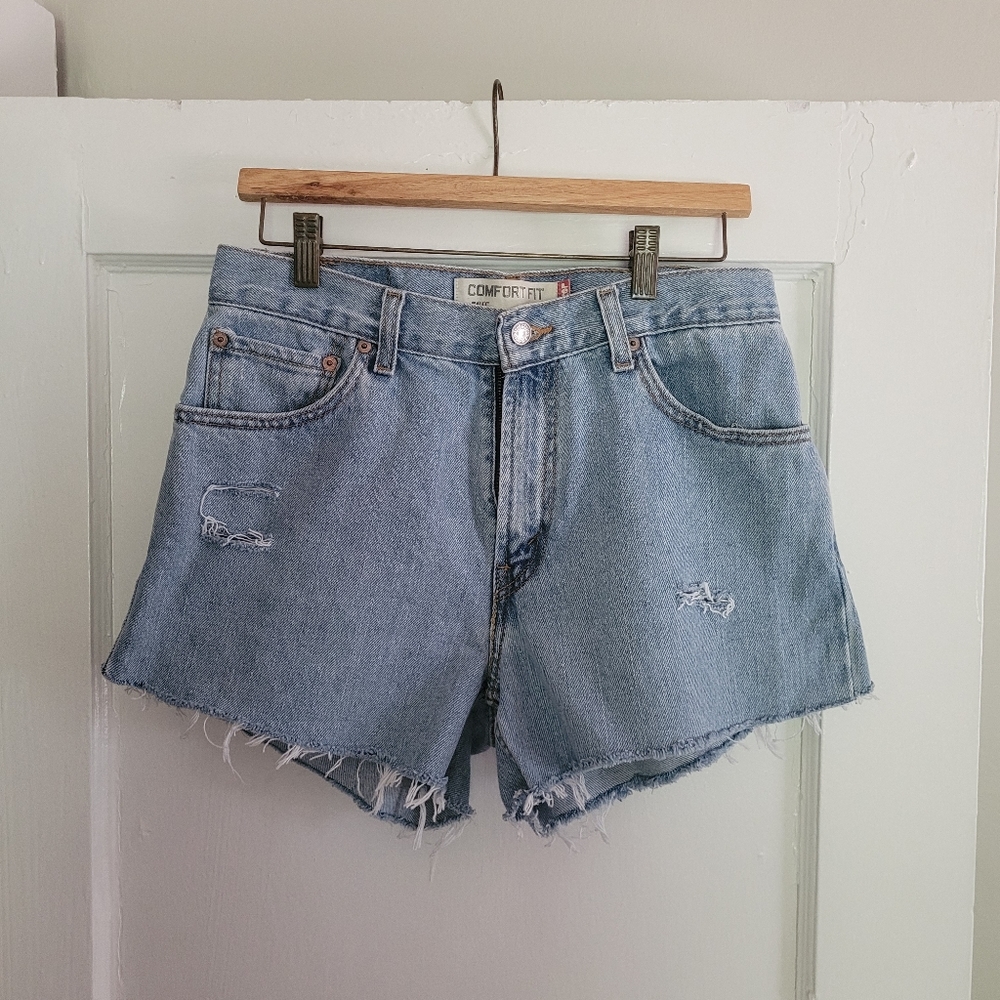 Levi's cut-off shorts